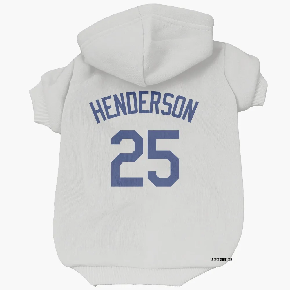 Los Angeles Dodgers Rickey Henderson White Authentic Men's Home Player  Jersey S,M,L,XL,XXL,XXXL,XXXXL